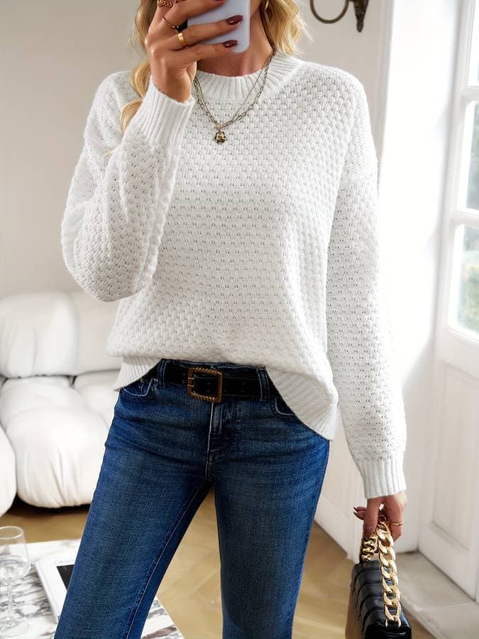 MW | Minimalistischer und modischer Winterpullover
