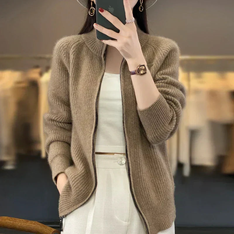 MW | Klassische und elegante Strickjacke für den Winter