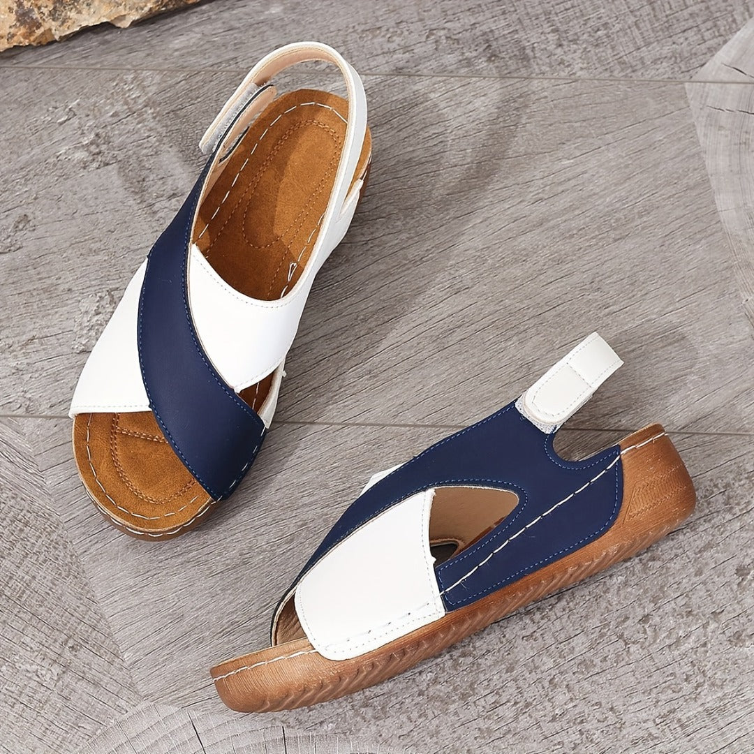 Nelly Designers | Color Wedge Orthopädische Sandalen für Frauen