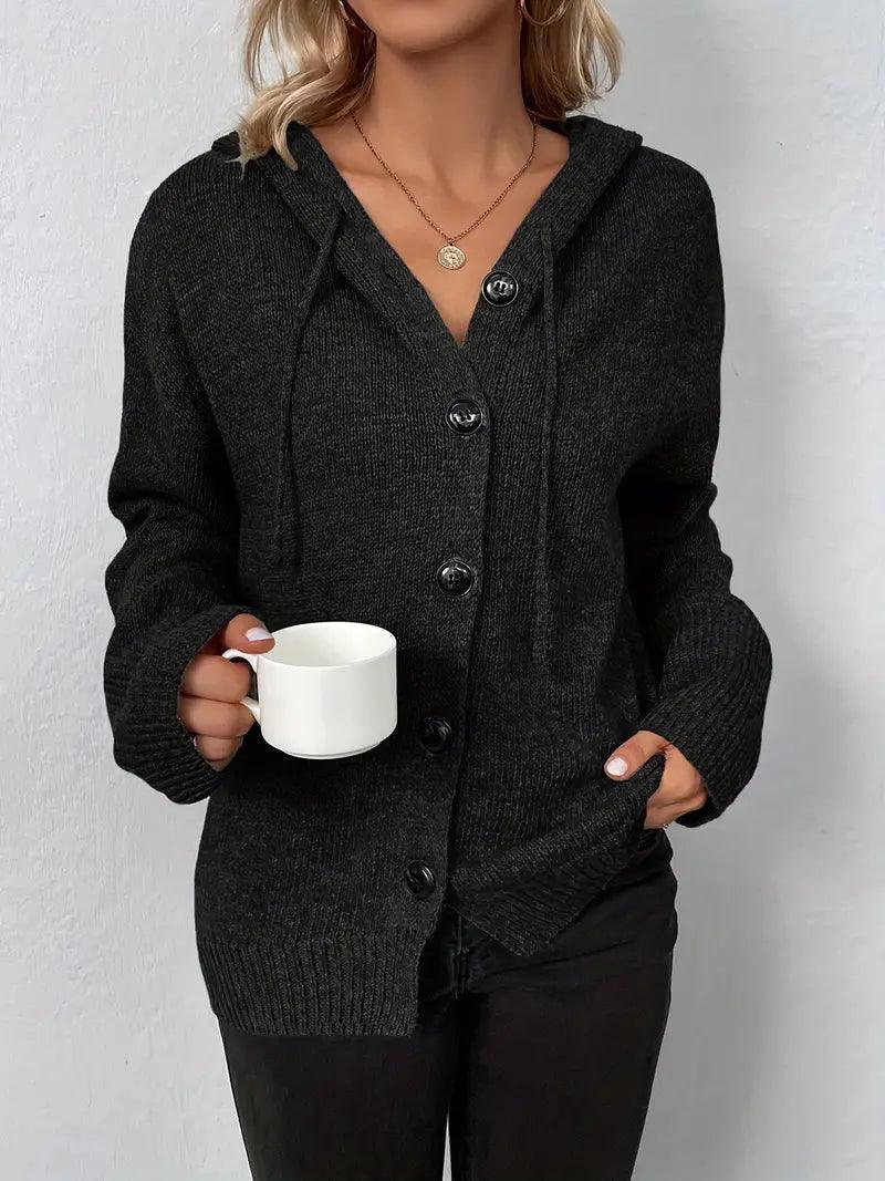 MW | Lässig und entspannt Winter Strickjacke