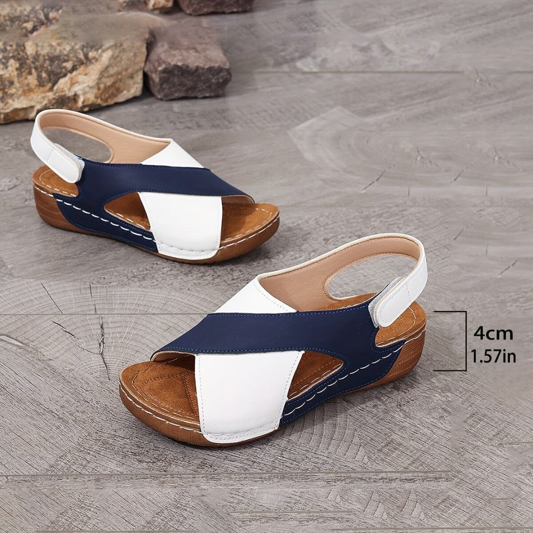 Nelly Designers | Color Wedge Orthopädische Sandalen für Frauen
