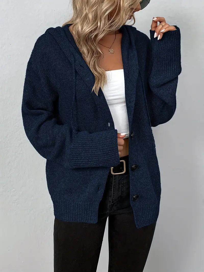 MW | Lässig und entspannt Winter Strickjacke