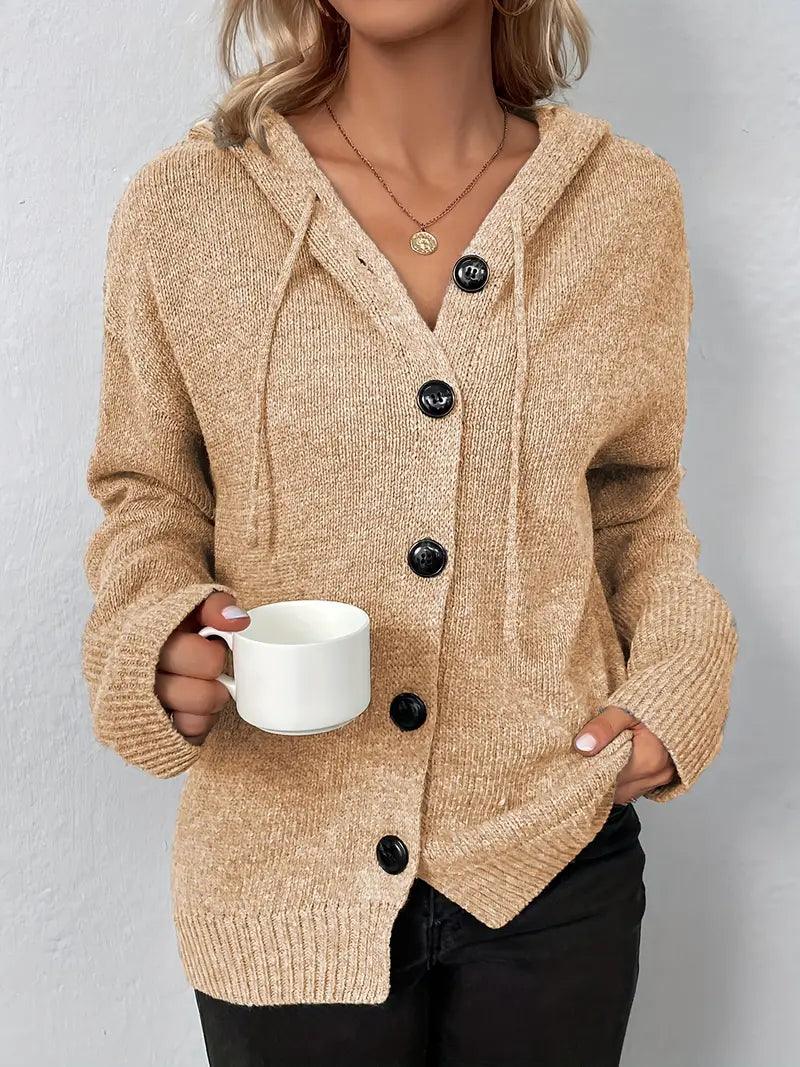 MW | Lässig und entspannt Winter Strickjacke