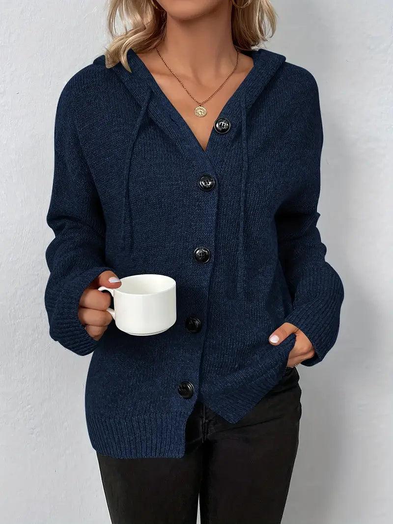 MW | Lässig und entspannt Winter Strickjacke