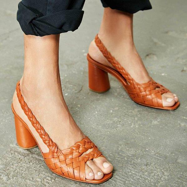 Nelly Designers | Elegante High Heels Vintage Sandalen