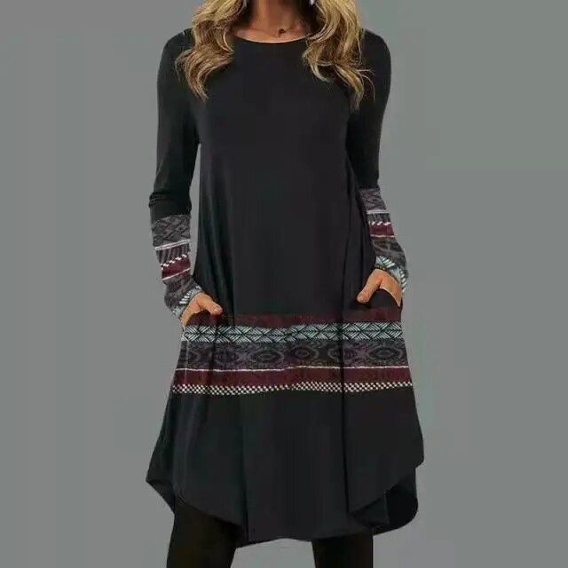 MW | Langärmeliges Midikleid