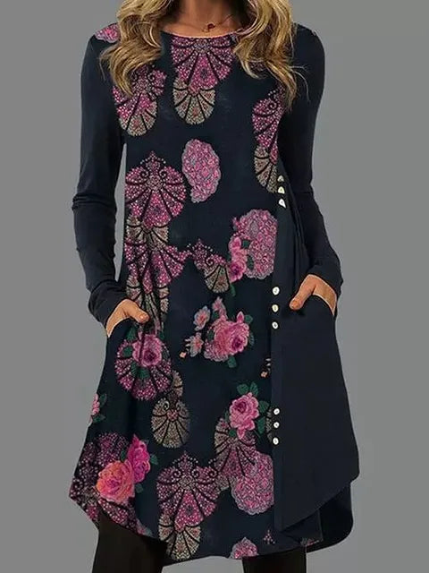 MW | Langärmeliges Midikleid