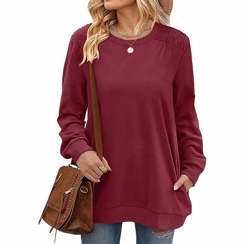 MW | Lässig und mühelos Winter Top