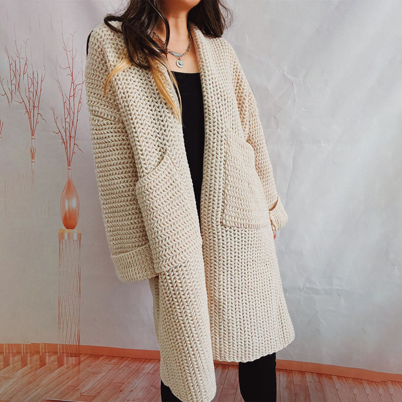 MW | Bequeme und stilvolle Winter-Strickjacke