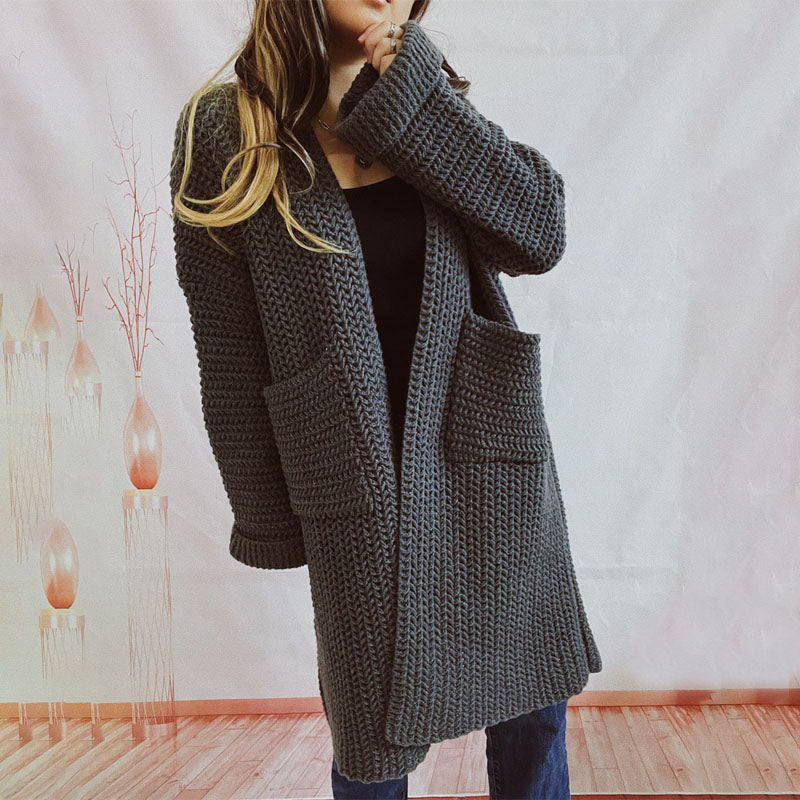 MW | Bequeme und stilvolle Winter-Strickjacke