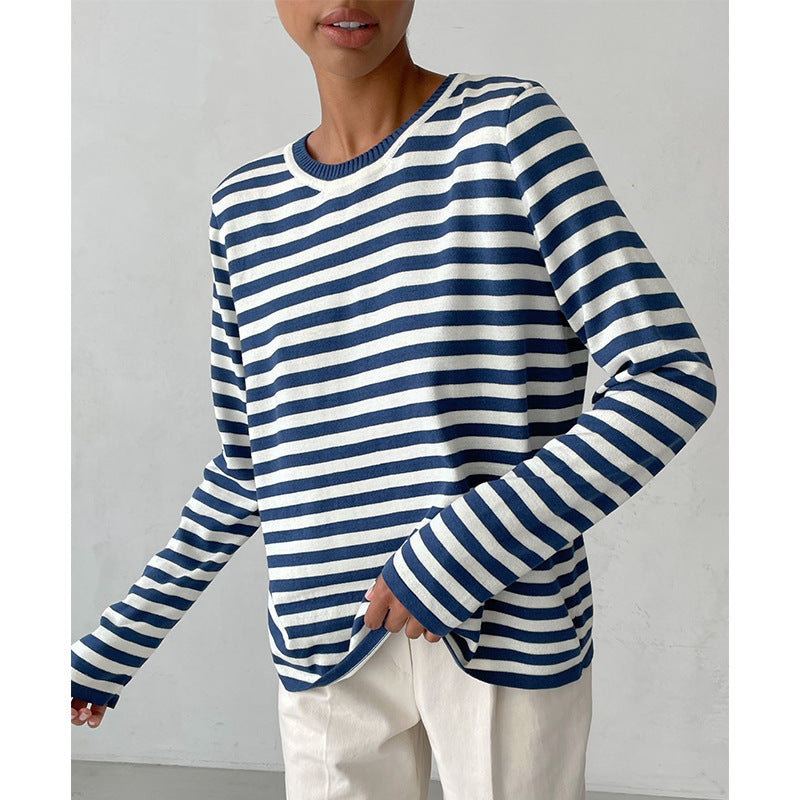 MW | Klassischer Streifen-Pullover