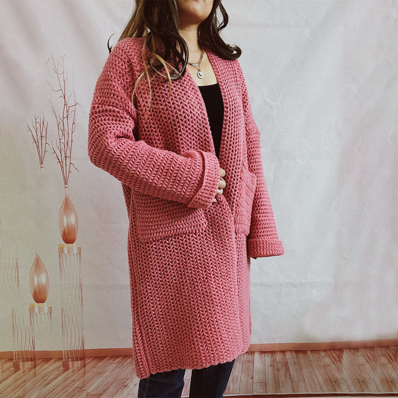 MW | Bequeme und stilvolle Winter-Strickjacke