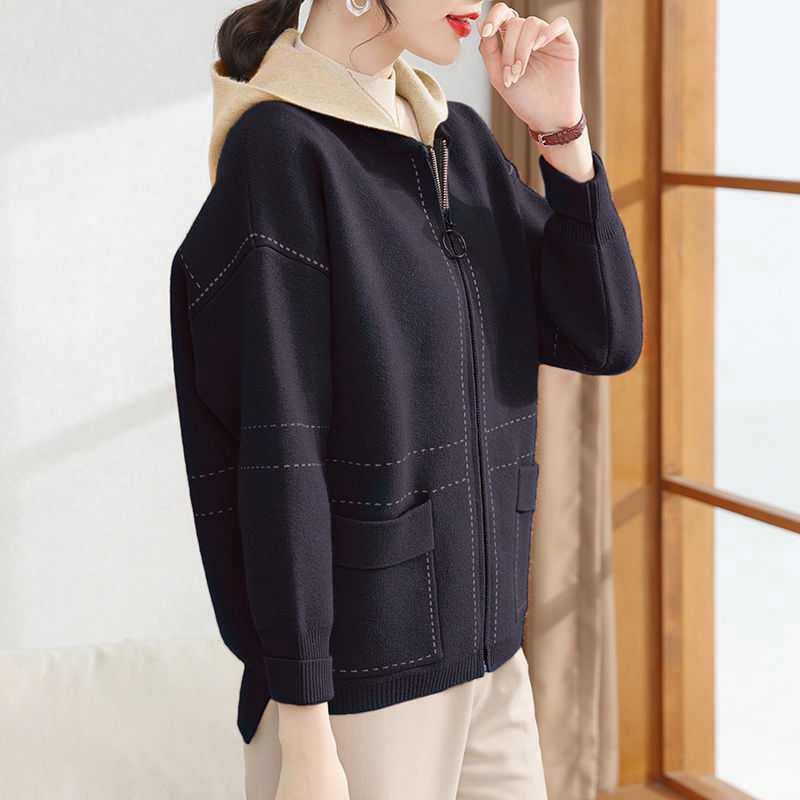 MW | Schlichte und stilvolle Winter-Strickjacke