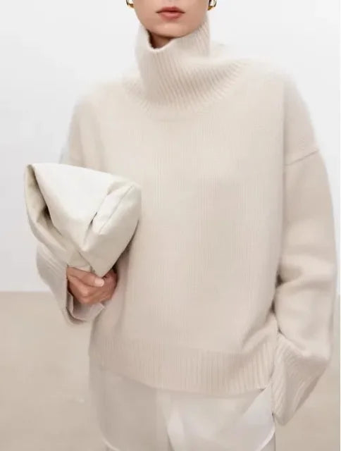 MW | MW – gemütlicher gestrickter Midi-Pullover