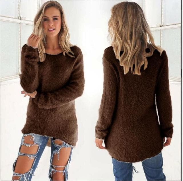 MW | Lässiger, müheloser Winterpullover
