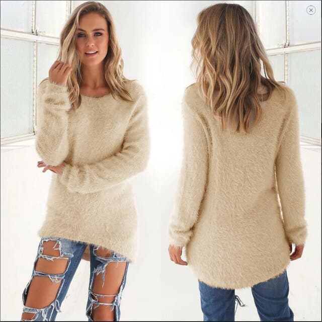 MW | Lässiger, müheloser Winterpullover