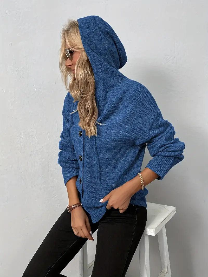 MW | Lässig und entspannt Winter Strickjacke