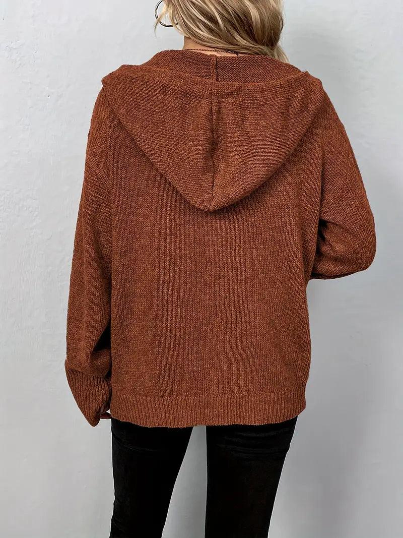 MW | Lässig und entspannt Winter Strickjacke