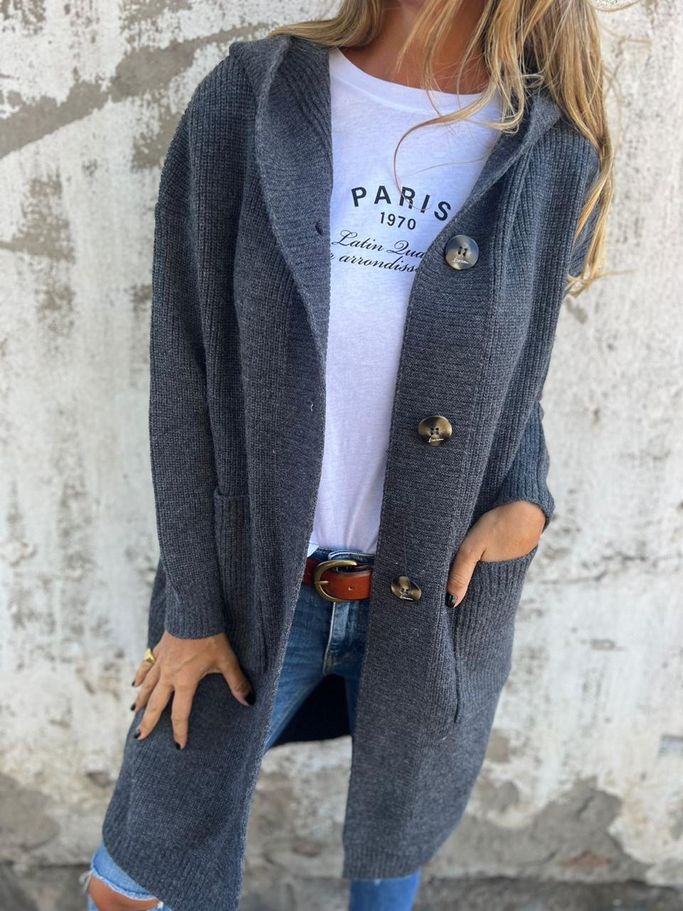 MW | Zeitlose und elegante Winter-Strickjacke