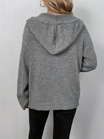 MW | Lässig und entspannt Winter Strickjacke