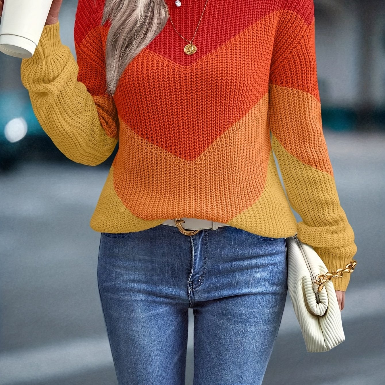 MW | Modischer und minimalistischer Pullover