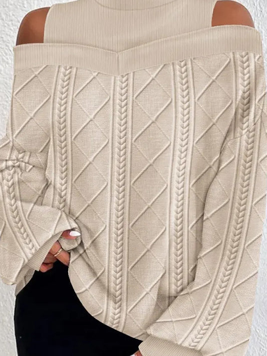 MW | Schickes und elegantes, lockeres Sweatshirt