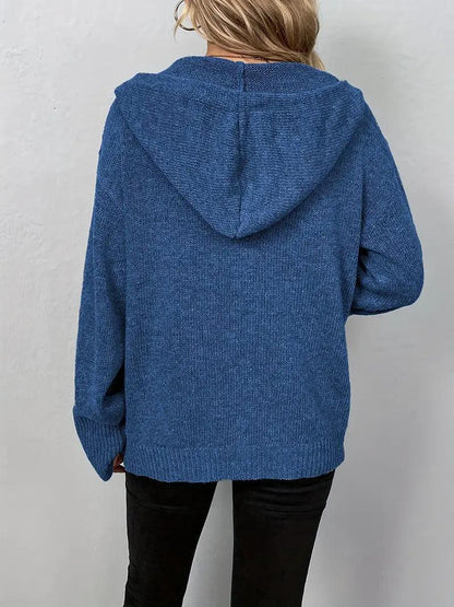 MW | Lässig und entspannt Winter Strickjacke