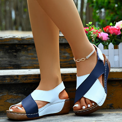 Nelly Designers | Color Wedge Orthopädische Sandalen für Frauen