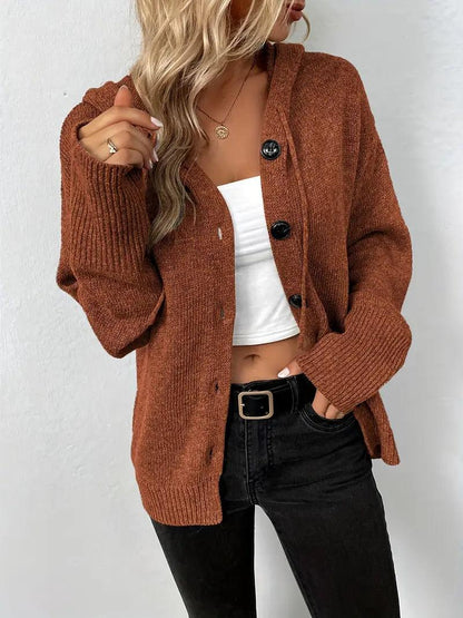 MW | Lässig und entspannt Winter Strickjacke