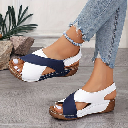 Nelly Designers | Color Wedge Orthopädische Sandalen für Frauen