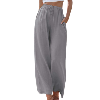MW | Hose mit hoher Taille und weitem Bein