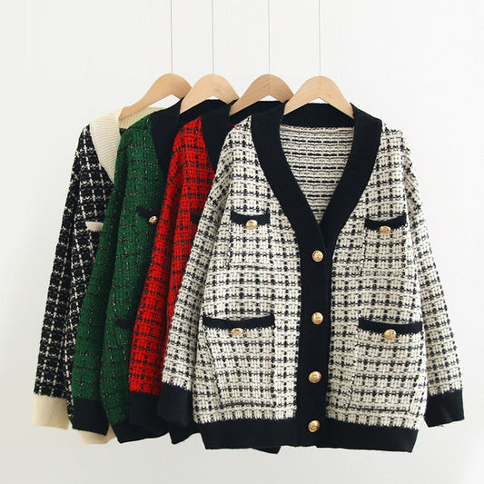 MW | Klassische und elegante Winter-Strickjacke