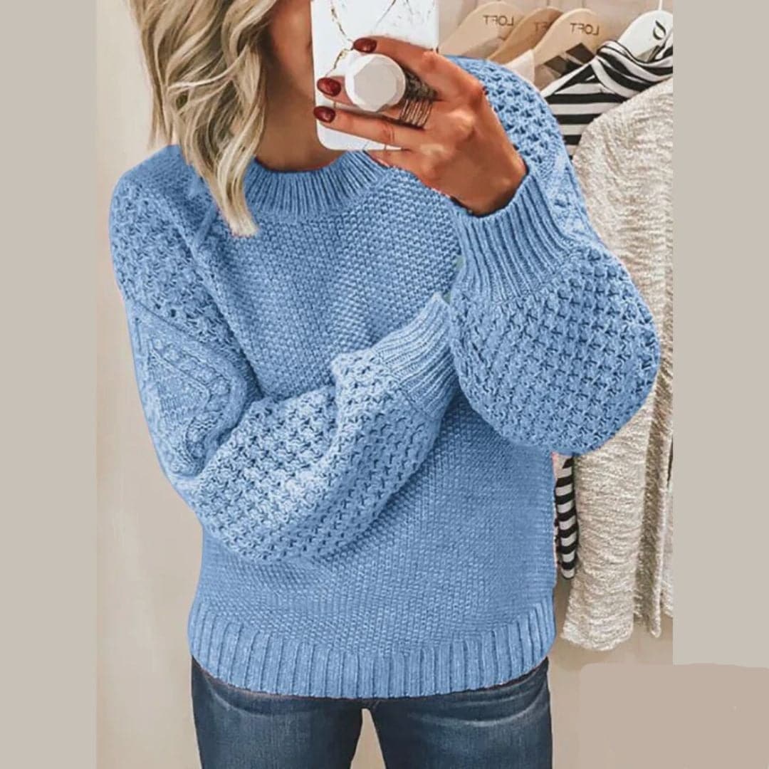 MW | Lässiger, müheloser Winterpullover