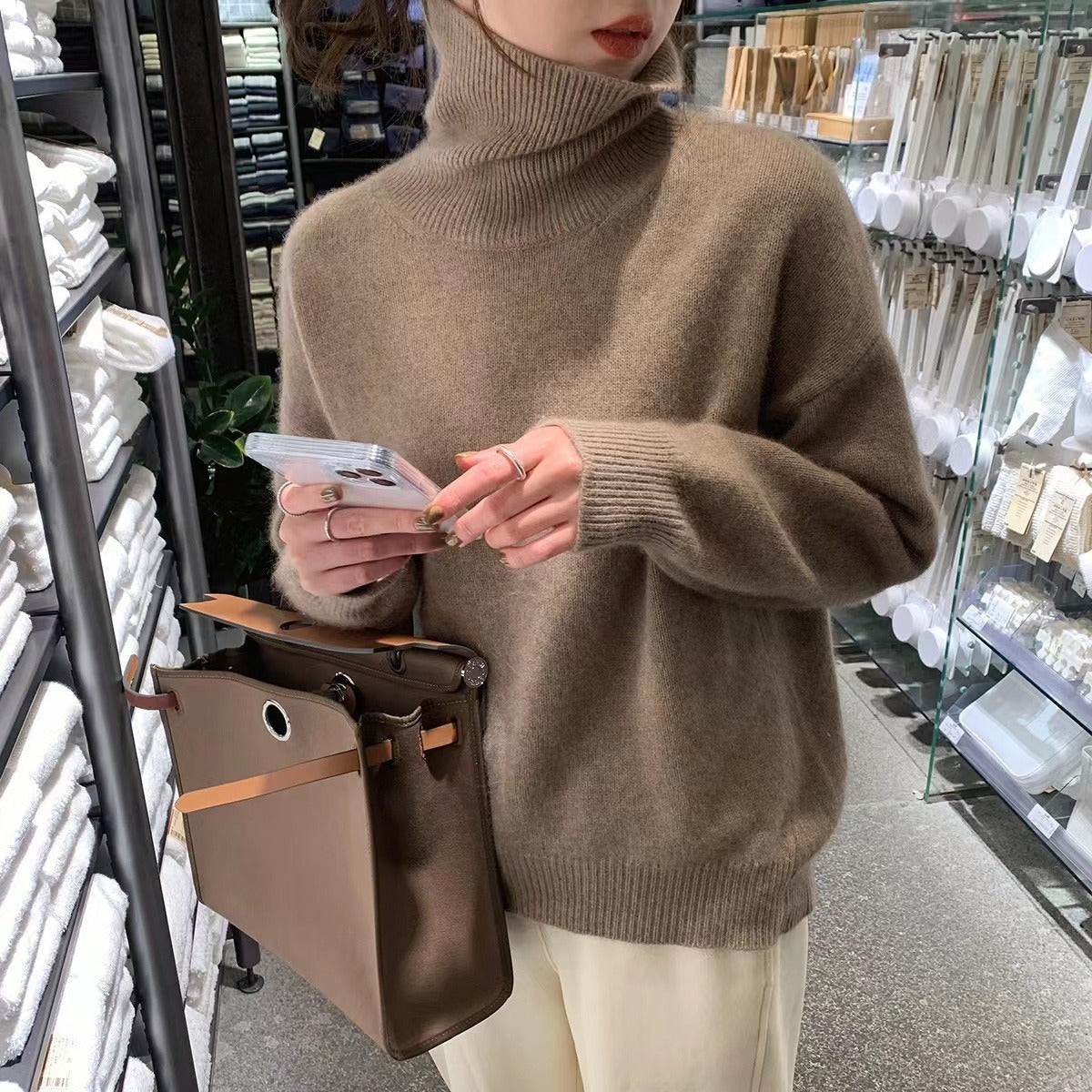 MW | Kaschmir-Rollkragenpullover