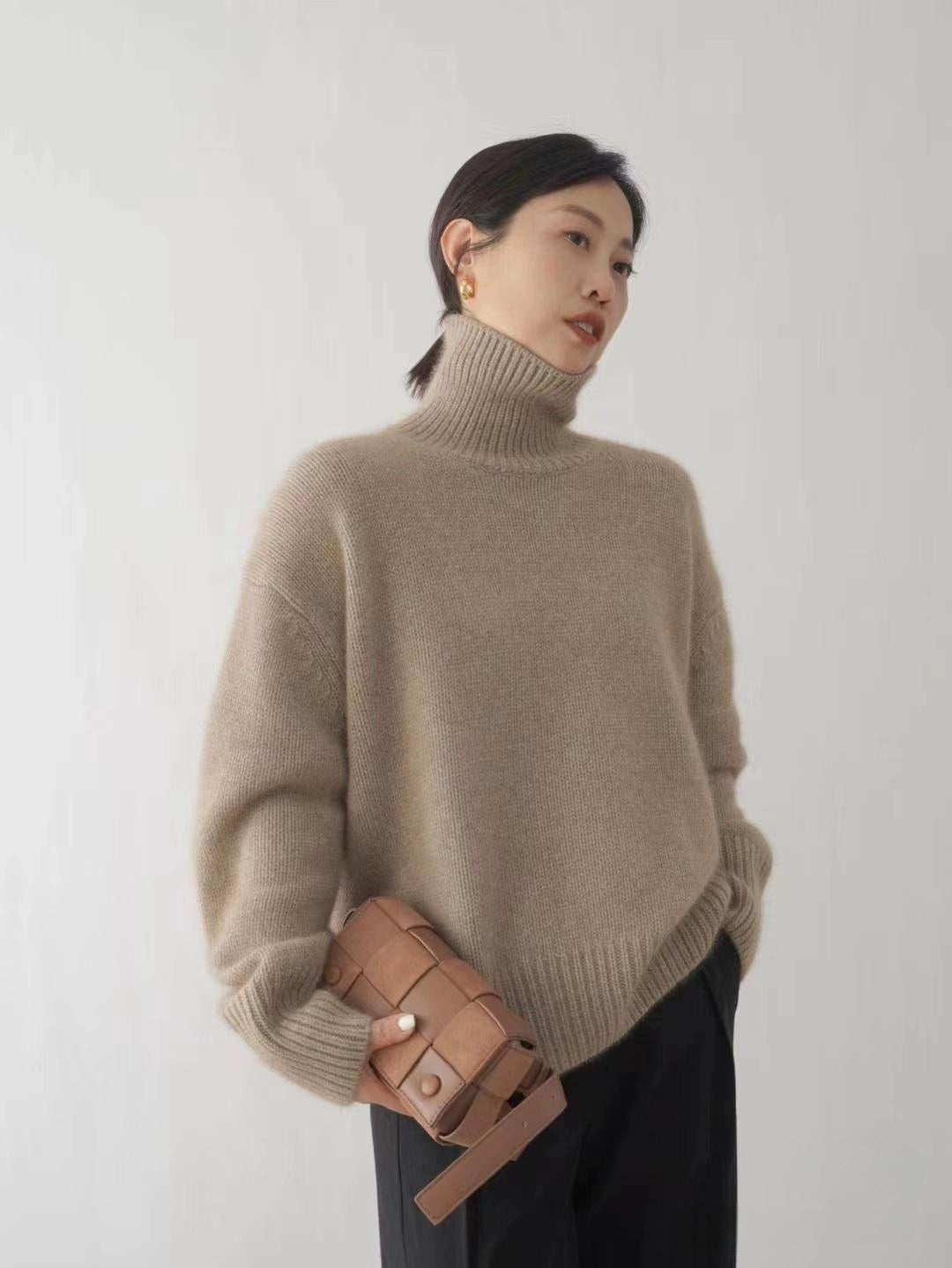 MW | Kaschmir-Rollkragenpullover