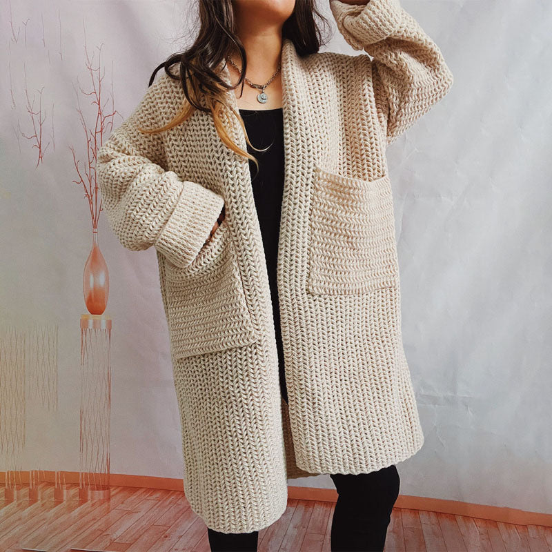 MW | Bequeme und stilvolle Winter-Strickjacke