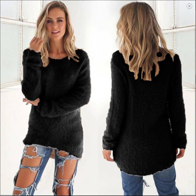 MW | Lässiger, müheloser Winterpullover