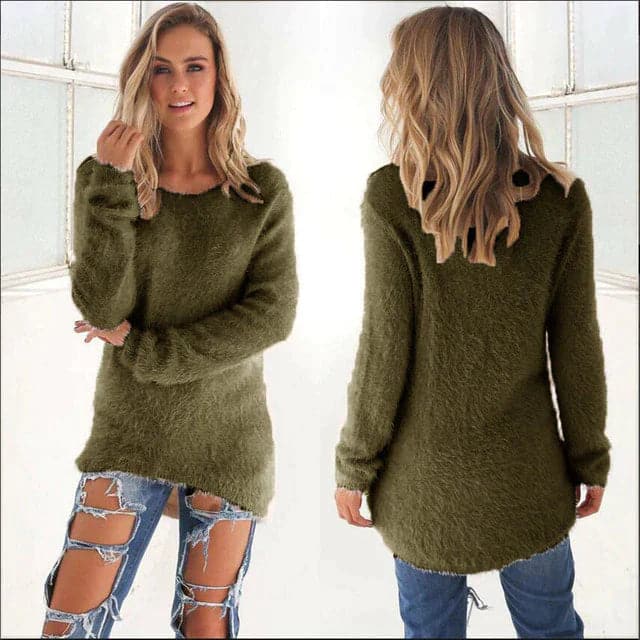 MW | Lässiger, müheloser Winterpullover