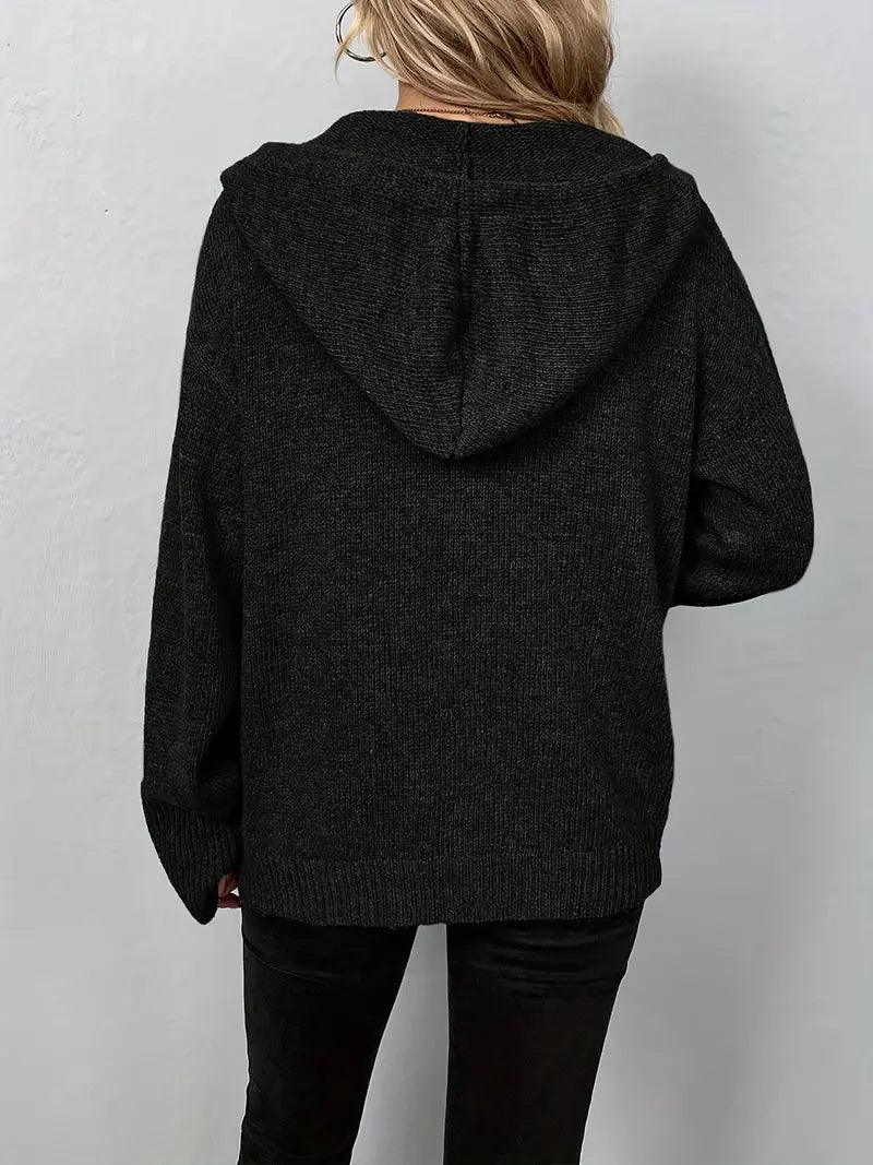 MW | Lässig und entspannt Winter Strickjacke