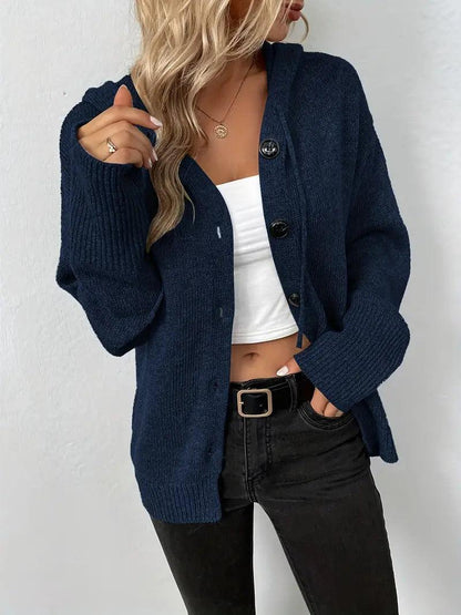 MW | Lässig und entspannt Winter Strickjacke