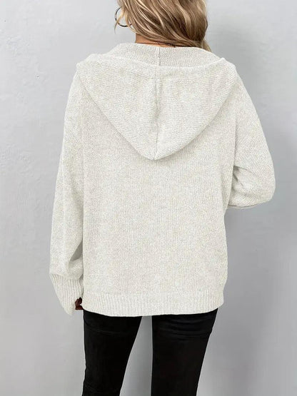 MW | Lässig und entspannt Winter Strickjacke
