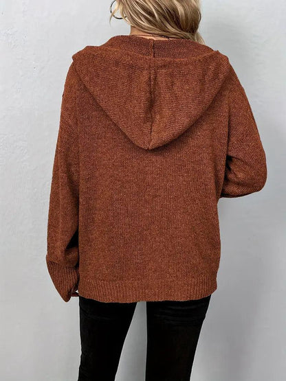 MW | Lässig und entspannt Winter Strickjacke