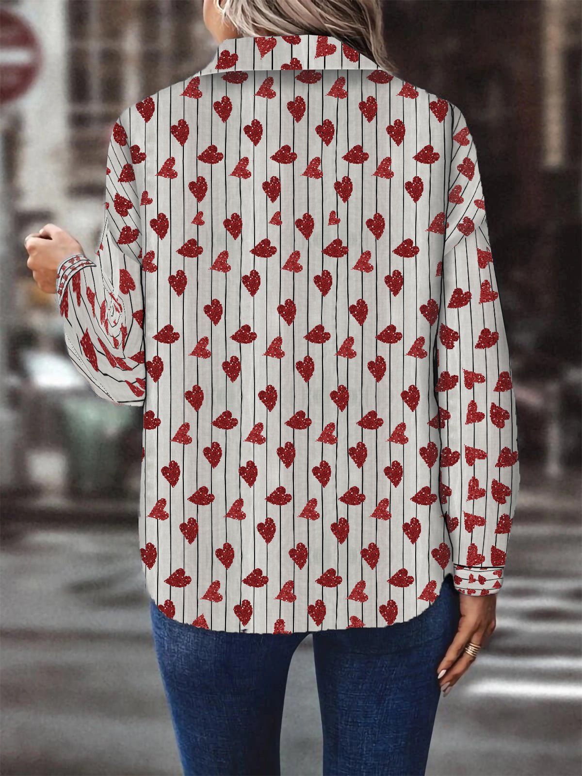 MW | Schicke, lockere Winterbluse