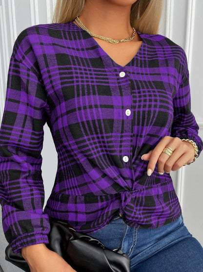 MW | Modische, lässige Winterbluse