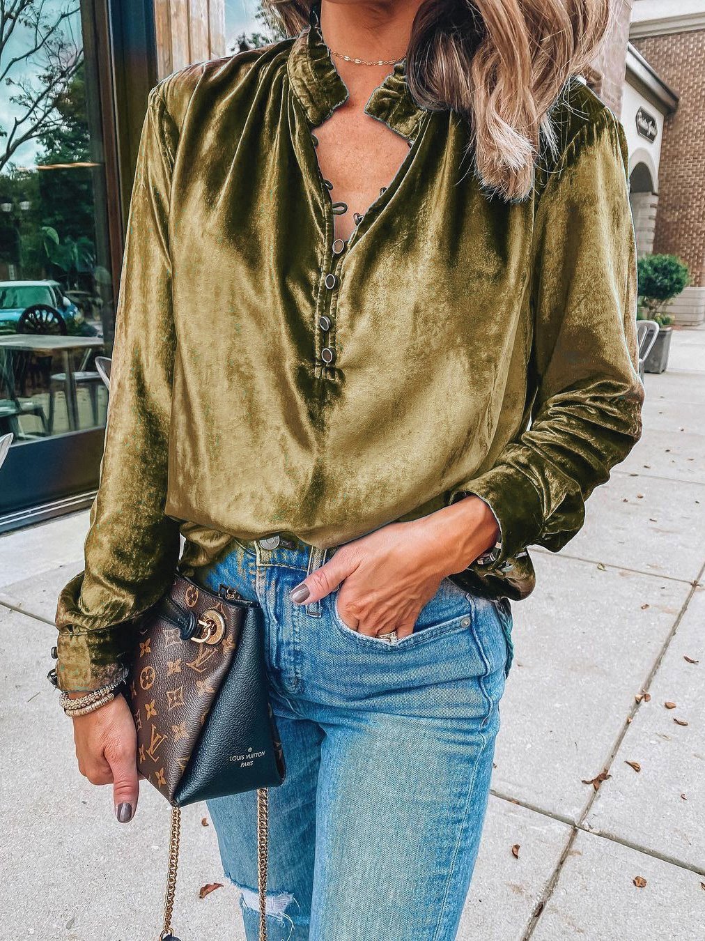 MW | Elegante und stilvolle Winterbluse